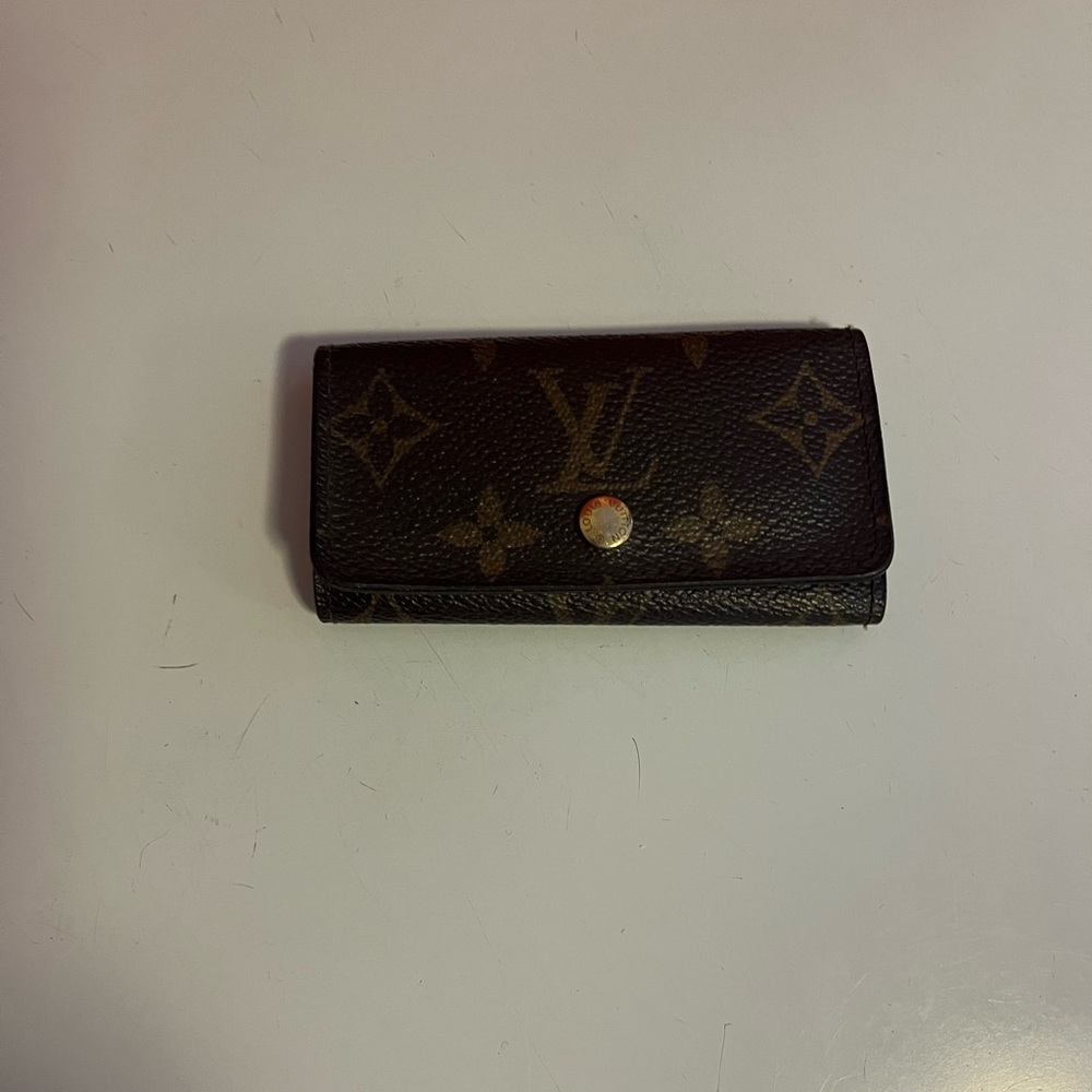 Louis Vuitton monogram key holder.